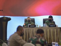 Terima Kunker Panglima TNI dan Kepala BNPB, Gubernur Riau Sampaikan Capaian Vaksinasi