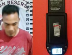 Pria 36 Tahun Ditangkap Satresnarkoba Polres Tulang Bawang saat Akan Bertransaksi Sabu