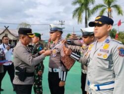 Sekda Tanjab Barat Hadiri Apel Gelar Pasukan Operasi Patuh Tahun 2023