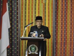 Bupati Bengkalis Sampaikan Ranperda Pembentukan, Susunan Perangkat Daerah dan Kawasan Tanpa Rokok Dalam Paripurna DPRD