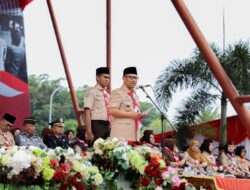 Wabup Bengkalis Pimpin Upacara Peringatan Hari Pramuka ke-62