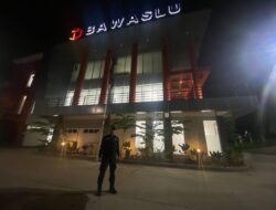 Jaga Kondusifitas Jelang Pemilu, Polisi Lakukan Pengamanan Kantor Bawaslu Bogor