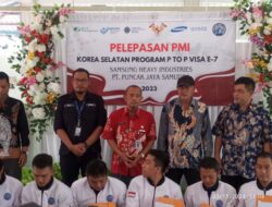Perdana, PT Puncak Jaya Samudera Lepas Keberangkatan PMI Visa E-7 ke Korea Selatan