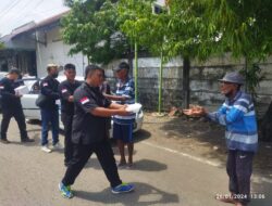 Jumat Berkah, Ormas 234SC Pemalang Bersama WPSP Bagikan Ratusan Paket Nasi Kotak
