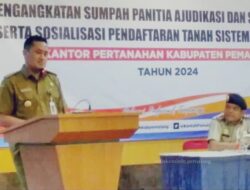 Bupati Pemalang Berharap Program PTSL Clear and Clean Agar Tak Timbulkan Masalah Hukum di Kemudian Hari