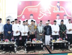 Bupati Bengkalis Hadiri Peringatan Isra Mi’raj di Masjid Besar Arafah Mandau