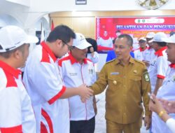 Hadiri Pengukuhan KORMI, Wabup Bagus Santoso Tegaskan Majunya Suatu Negeri Karena Olahraganya