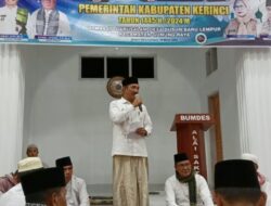 Pj Bupati Asraf Sampaikan Pemekaran Kerinci Hilir