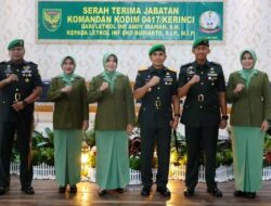 Danrem 042/Garuda Putih Pimpin Sertijab Dandim 0417/Kerinci
