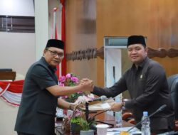 Mewakili Bupati Tanjab Barat, Pj Sekda Sampaikan Nota Pengantar Rancangan Perubahan KUA-PPAS APBD TA 2024