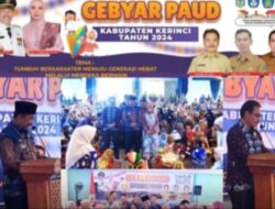 Pj Bupati Asraf Buka Gebyar PAUD se-Kabupaten Kerinci