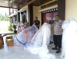Jelang Syawalan, Dua Balon Udara Liar Diamankan di Kedungwuni