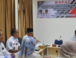 Wabup Kerinci Pimpin Rapat Percepatan Pembentukan Koperasi Merah Putih