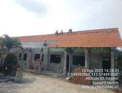 Rehab Sejumlah Sekolah di Madiun, SDN Glonggong 1 Capai Progres 75 Persen