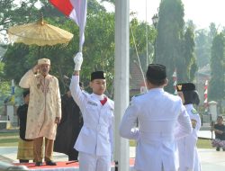 Upacara HUT ke-80 RI di Situs Kesultanan Banten Berlangsung Khidmat