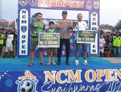 NCM Open Cup 2025 Berhadiah Ratusan Juta Sukses Digelar, Purnel FC Surodadi Juara