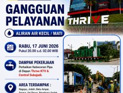 Tingkatkan Keandalan Layanan, ABH Perbaiki Kebocoran Pipa di Depan Central Sukajadi dan Thrive KTV Baloi