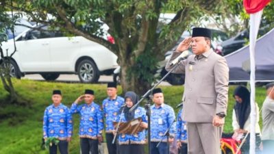 Upacara Peringatan Hari Lahir Pancasila di Kuansing Berlangsung Khidmat