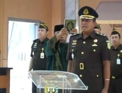 Putra Kuansing Priandi Firdaus Resmi Jabat Kasidik Kejati Kepri