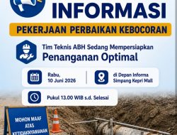 Update Kebocoran Pipa Distribusi, ABH Siapkan Metode Perbaikan yang Lebih Optimal