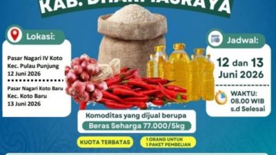 Gandeng BI dan Bulog, Bupati Annisa Gelar Pasar Murah Skala Besar di Dua Kecamatan