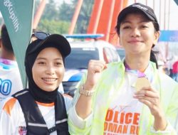 Road to Police Woman Run 2026 Diserbu Ribuan Peserta, Bupati Dharmasraya Turut Ambil Bagian