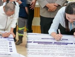 BP Batam, Polda Kepri dan Pelaku Scrap Teken Pakta Integritas Cegah Pencurian Aset Publik