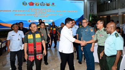 Di Hadapan Pasis Sesko TNI, Gubernur Bobby Tekankan Pentingnya Mitigasi Ancaman Megathrust