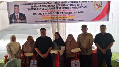 Sosper 7/2024, Salomo Pardede: Kita Dorong Pemko Untuk Pengadaan Pengangkutan Sampah